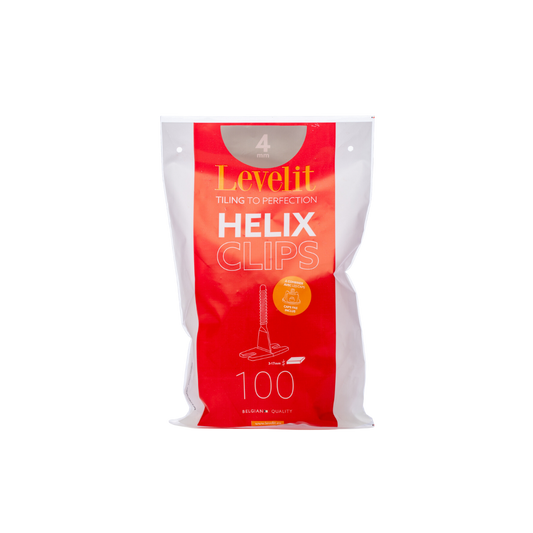 Helix Clips | 4 mm | 100 stuks