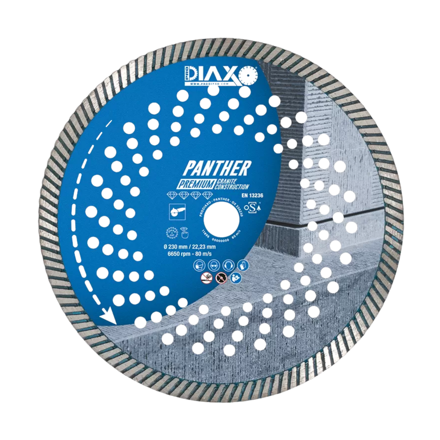 DIAXO | diamantzaagblad PANTHER | Ø230 | asgat 22,23