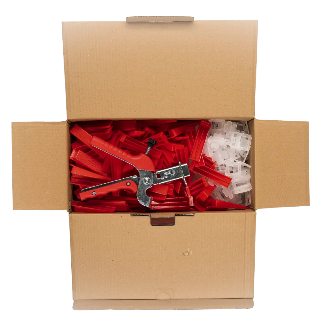 In verpakking product foto prospacer set 200 stuks in 3mm.