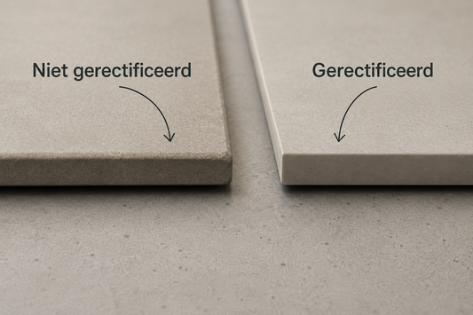 Welke voegbreedte kies je voor gerectificeerde tegels?