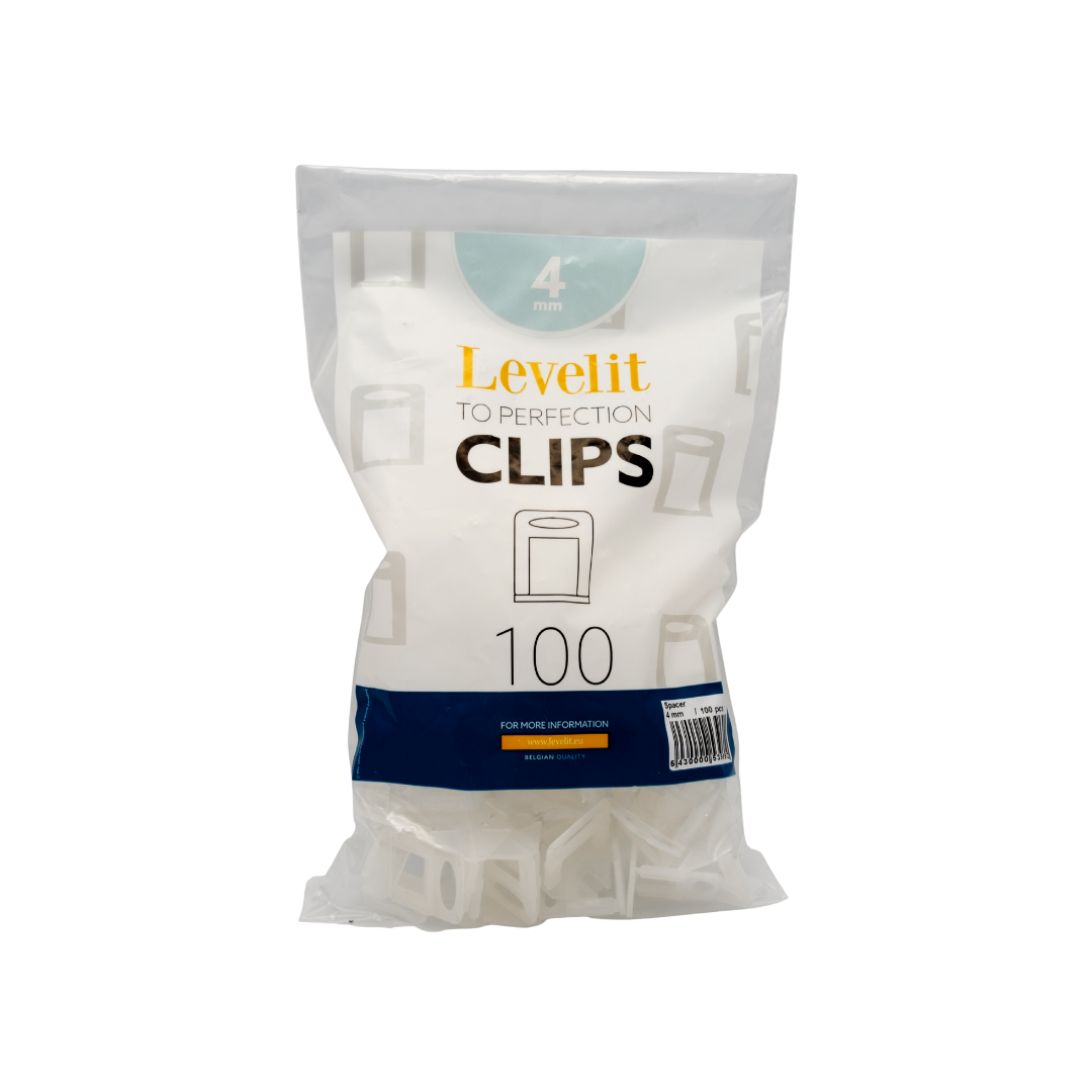 Levelit Clips | 4mm | 100 stuks