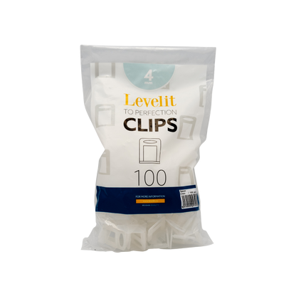 Levelit Clips | 4mm | 100 stuks