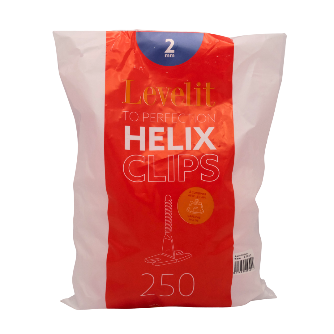 Helix Clips | 2 mm | 250 stuks