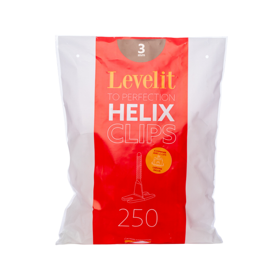 Helix Clips | 3mm | 250 stuks