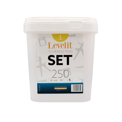Levelit Set | 1mm | 250 stuks