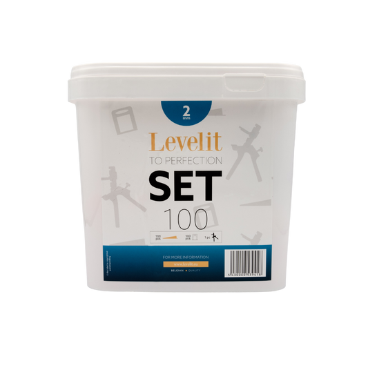 Levelit Set | 2mm | 100 stuks