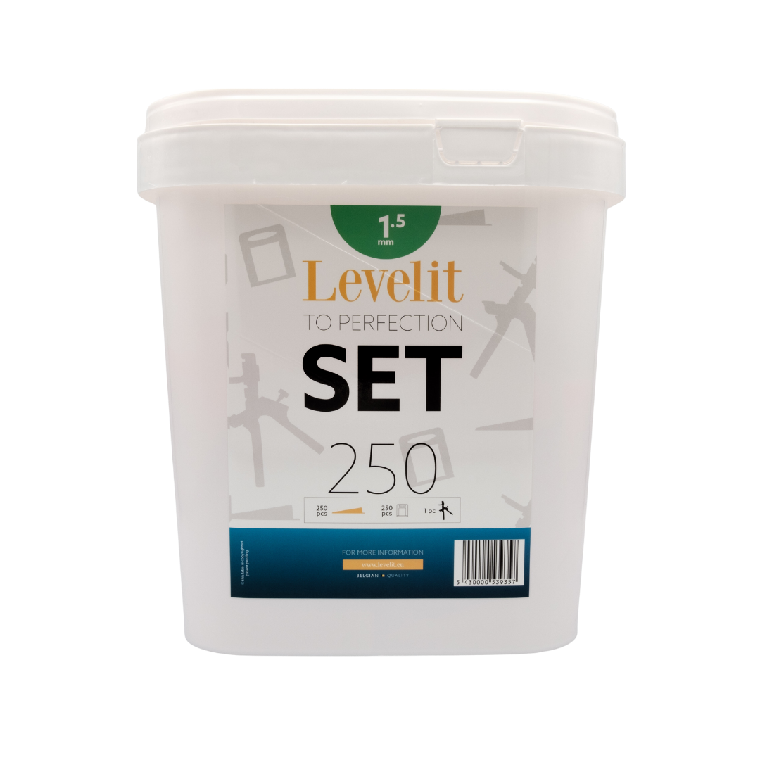 Levelit Set | 1,5mm | 250 stuks