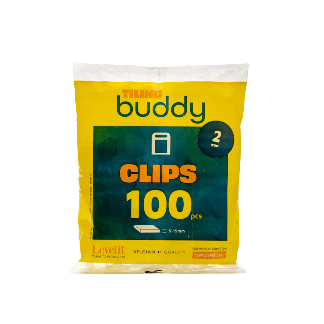 Tiling Buddy Clips | 2mm | 100 stuks