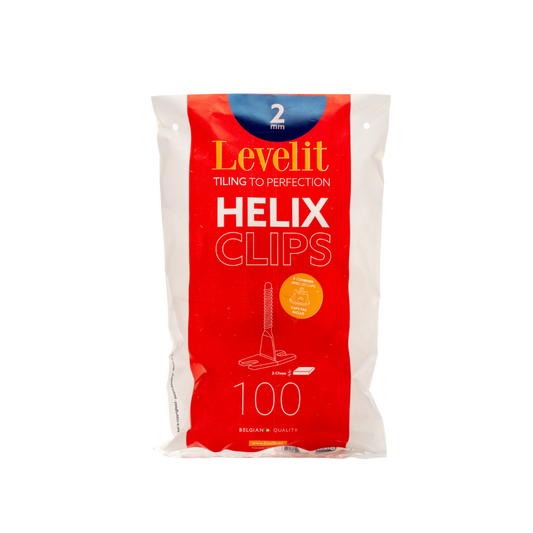 Helix Levelling Clips - 2 mm - 100 stuks