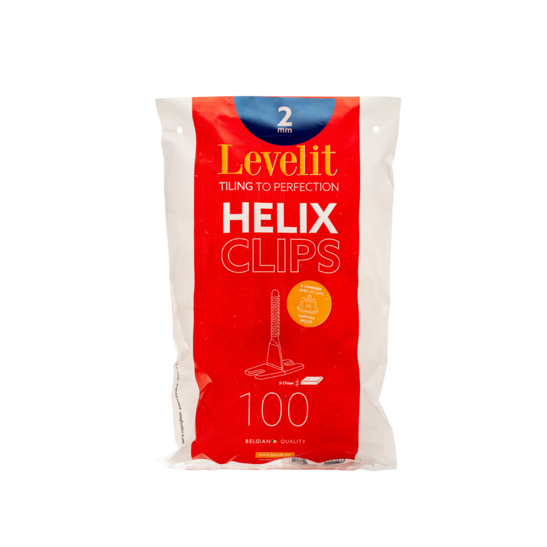 Helix Clips | 2 mm | 100 stuks