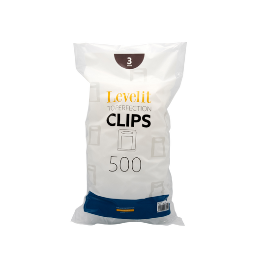 Levelit Clips | 3mm | 500 stuks