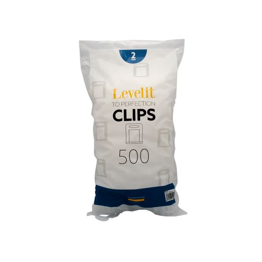Levelit Clips | 2mm | 500 stuks
