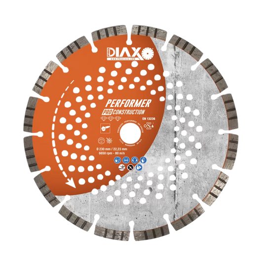 DIAXO | diamantzaagblad PERFORMER | Ø230 | asgat 22,23