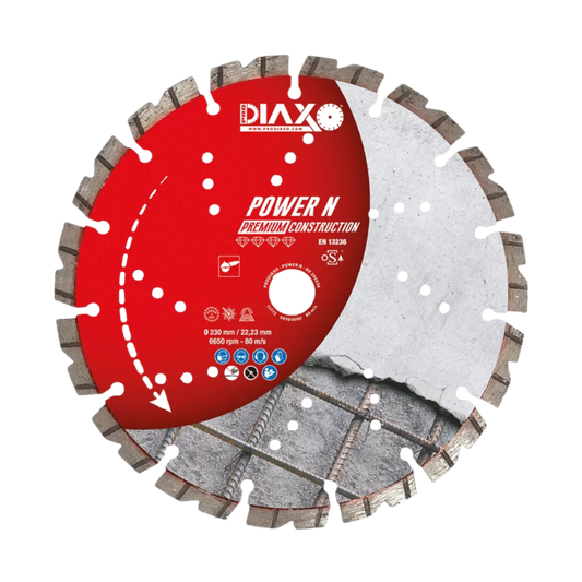 DIAXO | diamantzaagblad POWER N | Ø230 | asgat 22,23