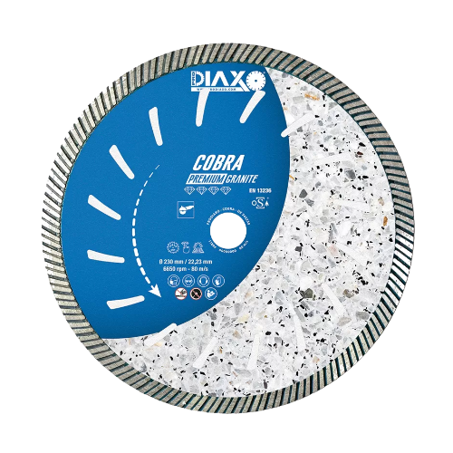 DIAXO diamantzaagblad COBRA Ø230 met asgat 22,23