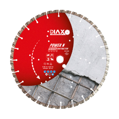 DIAXO diamantzaagblad POWER N Ø350 met asgat 25,4