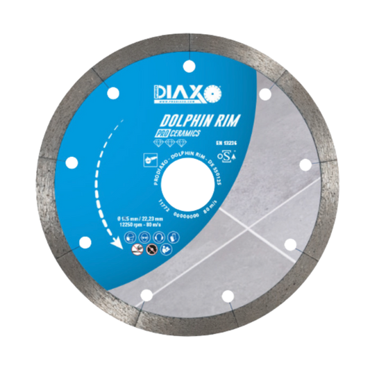 DIAXO | diamantzaagblad DOLPHIN RIM | Ø115 | asgat 22,23