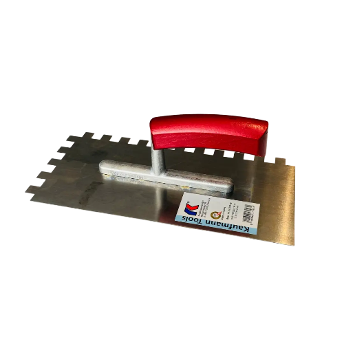 Kaufmann lijmkam 12 x 12  mm met houten handvat