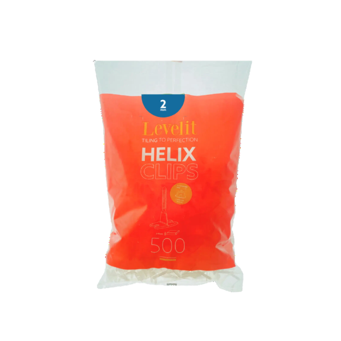 Levelit Helix clips 2 mm (500 stuks)