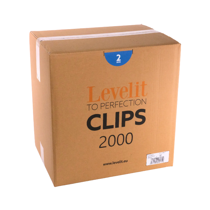 Levelit clips 2 mm (2000 stuks)