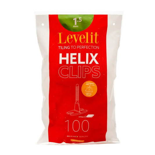 Levelit Helix tegelclips 1,5 mm (100 stuks)