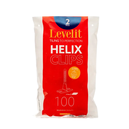 Levelit Helix tegelclips 2 mm (100 stuks)