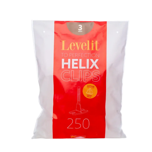 Levelit Helix tegelclips 3 mm (250 stuks)