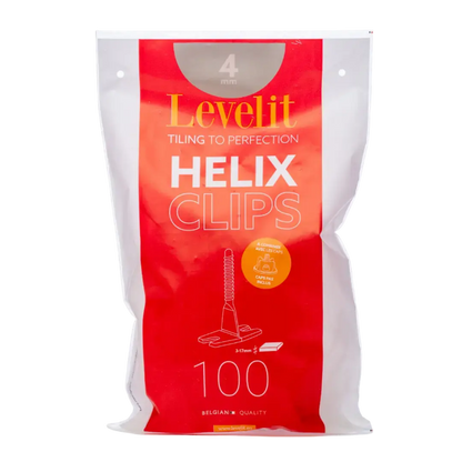 Levelit Helix tegelclips 4 mm (100 stuks)