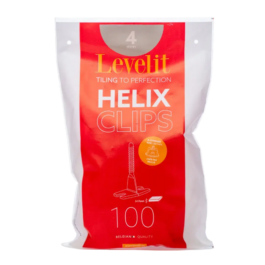 Levelit Helix tegelclips 4 mm (100 stuks)