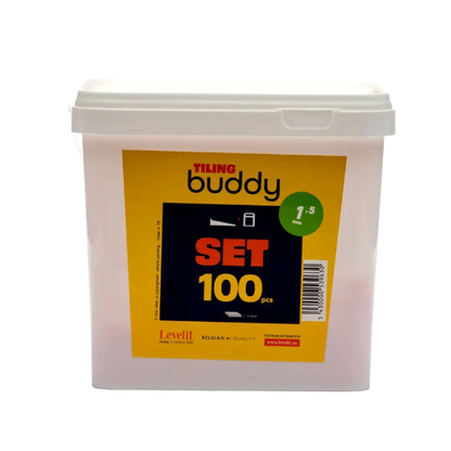 Levelit Tiling Buddy starterkit 1,5 mm (100 stuks)