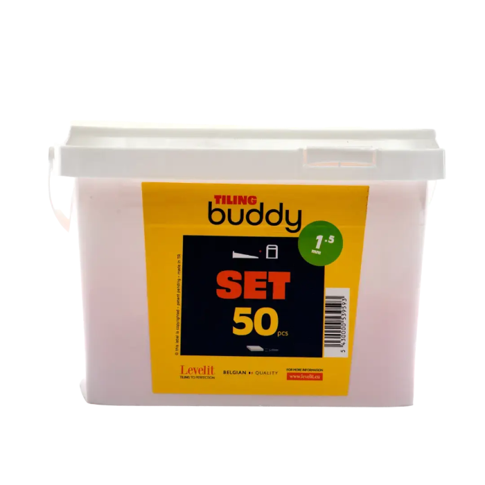 Levelit Tiling Buddy starterkit 1,5 mm (50 stuks)