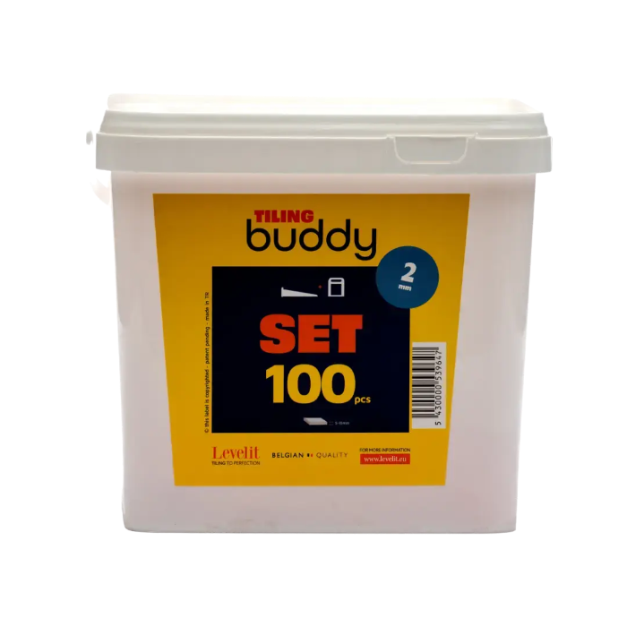 Levelit Tiling Buddy starterkit 2 mm (100 stuks)