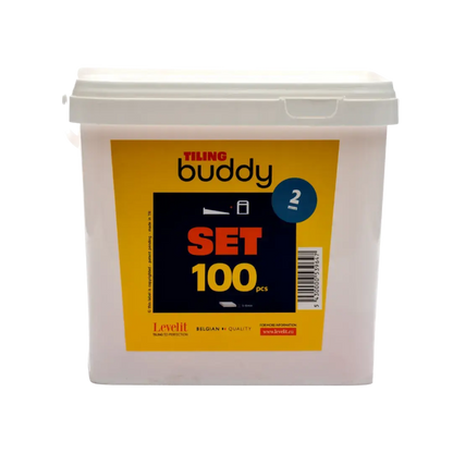Levelit Tiling Buddy starterkit 2 mm (100 stuks)