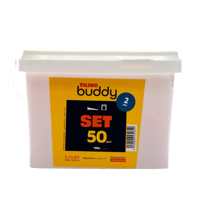 Levelit Tiling Buddy starterkit 2 mm (50 stuks)