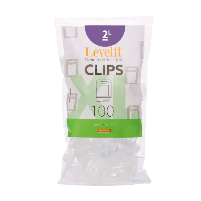 Levelit XL clips 2 mm (100 stuks)