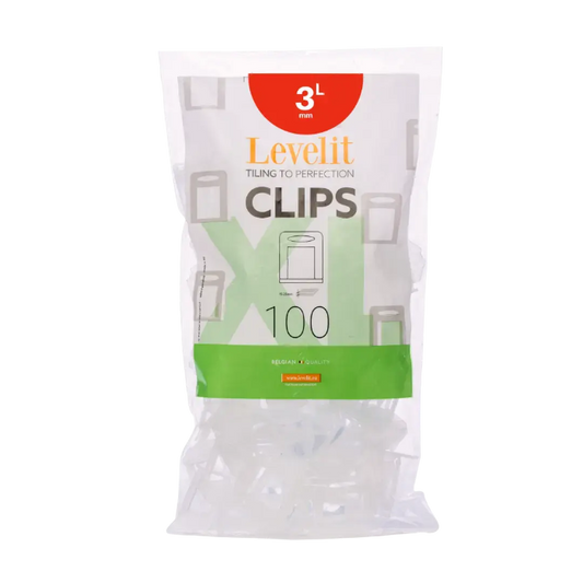 Levelit XL clips 3 mm (100 stuks)