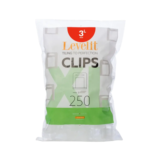Levelit XL clips 3 mm (250 stuks)