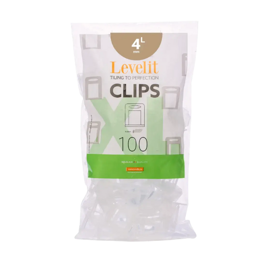 Levelit XL clips 4 mm (100 stuks)