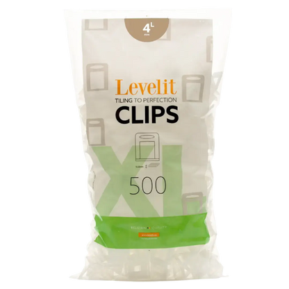 Levelit XL clips 4 mm (500 stuks)