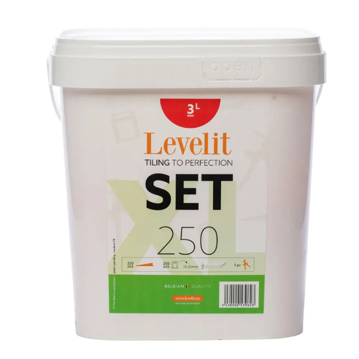 Levelit XL starterkit 3 mm (250 stuks)