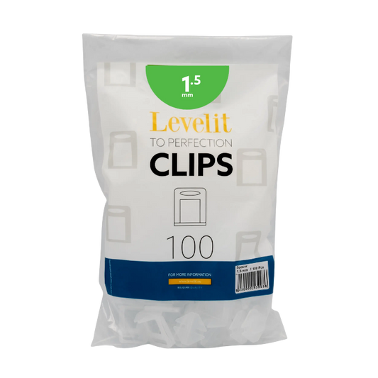 Levelit clips 1,5 mm (100 stuks)