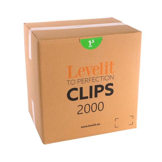 Levelit clips 1,5 mm (2000 stuks)