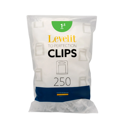 Levelit clips 1,5 mm (250 stuks)