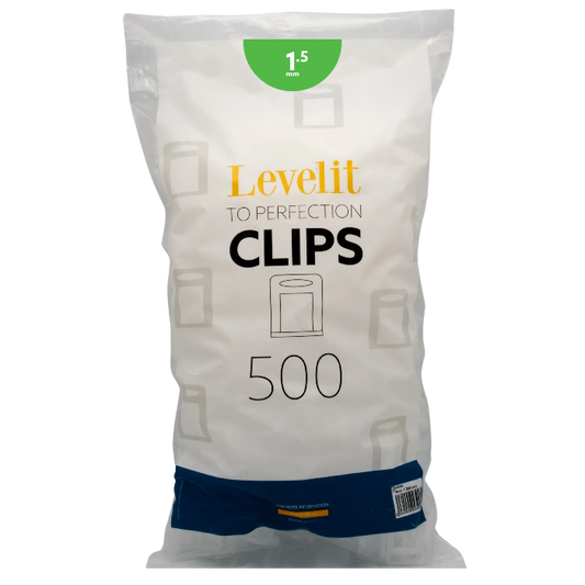 Levelit clips 1,5 mm (500 stuks)