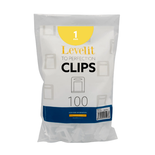 Levelit clips 1 mm (100 stuks)