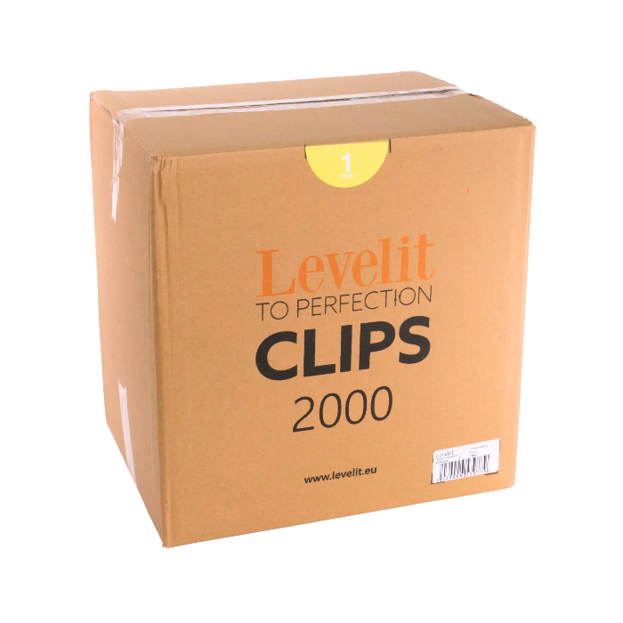 Levelit clips 1 mm (2000 stuks)