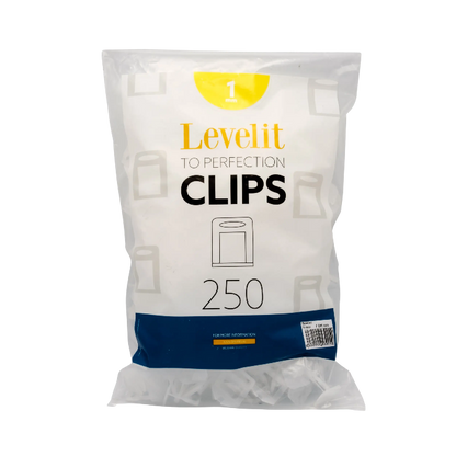 Levelit clips 1 mm (250 stuks)