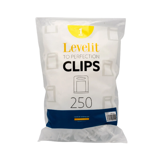 Levelit clips 1 mm (250 stuks)