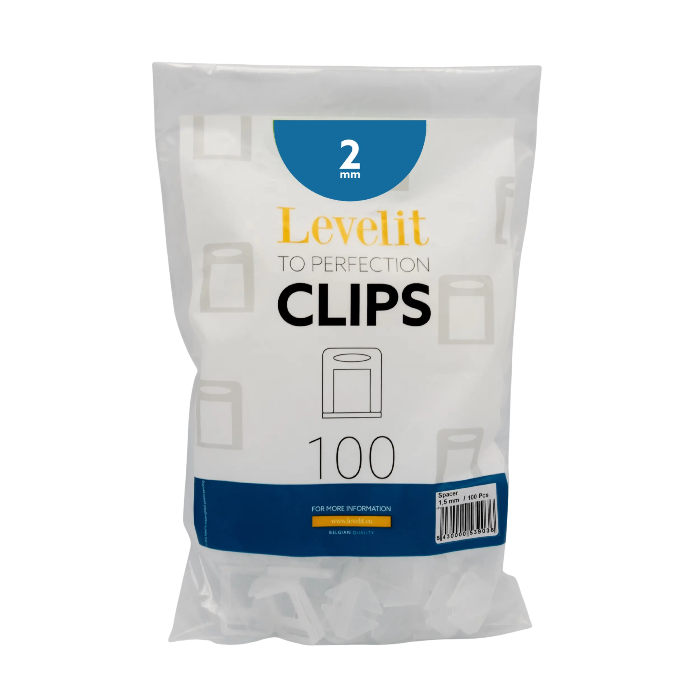 Levelit clips 2 mm (100 stuks)