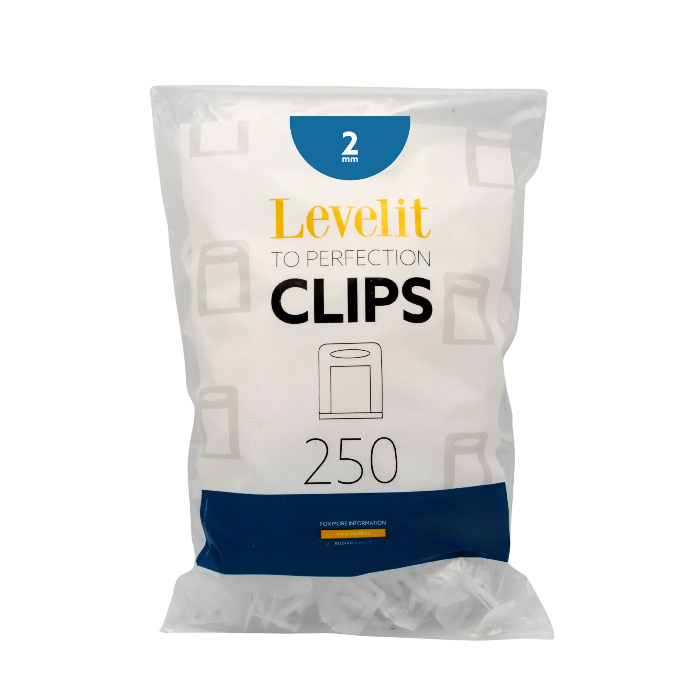 Levelit clips 2 mm (250 stuks)